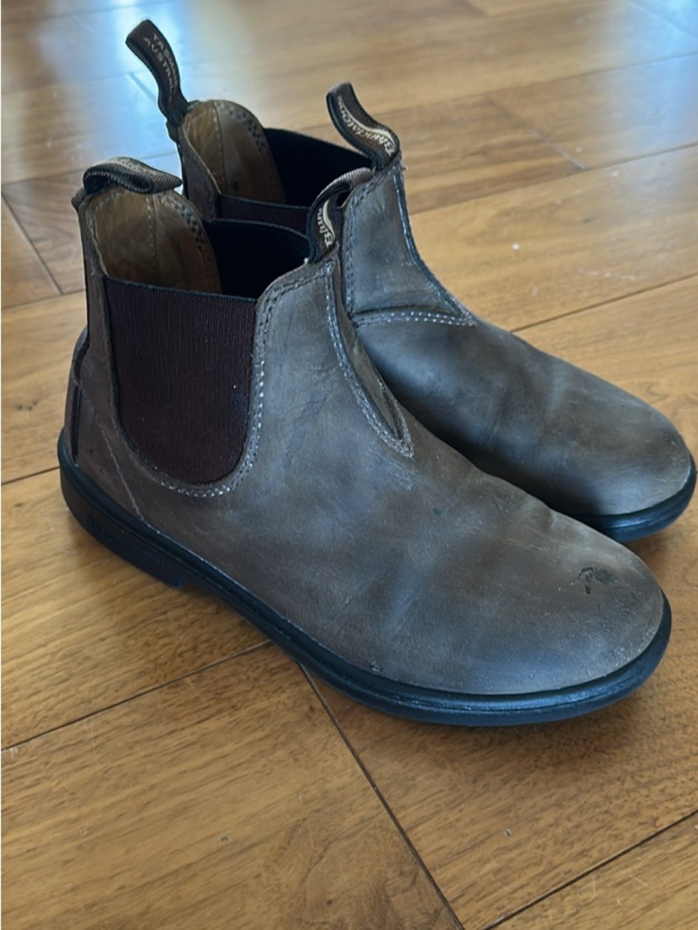 Blundstone Kids Brown Chelsea Boots